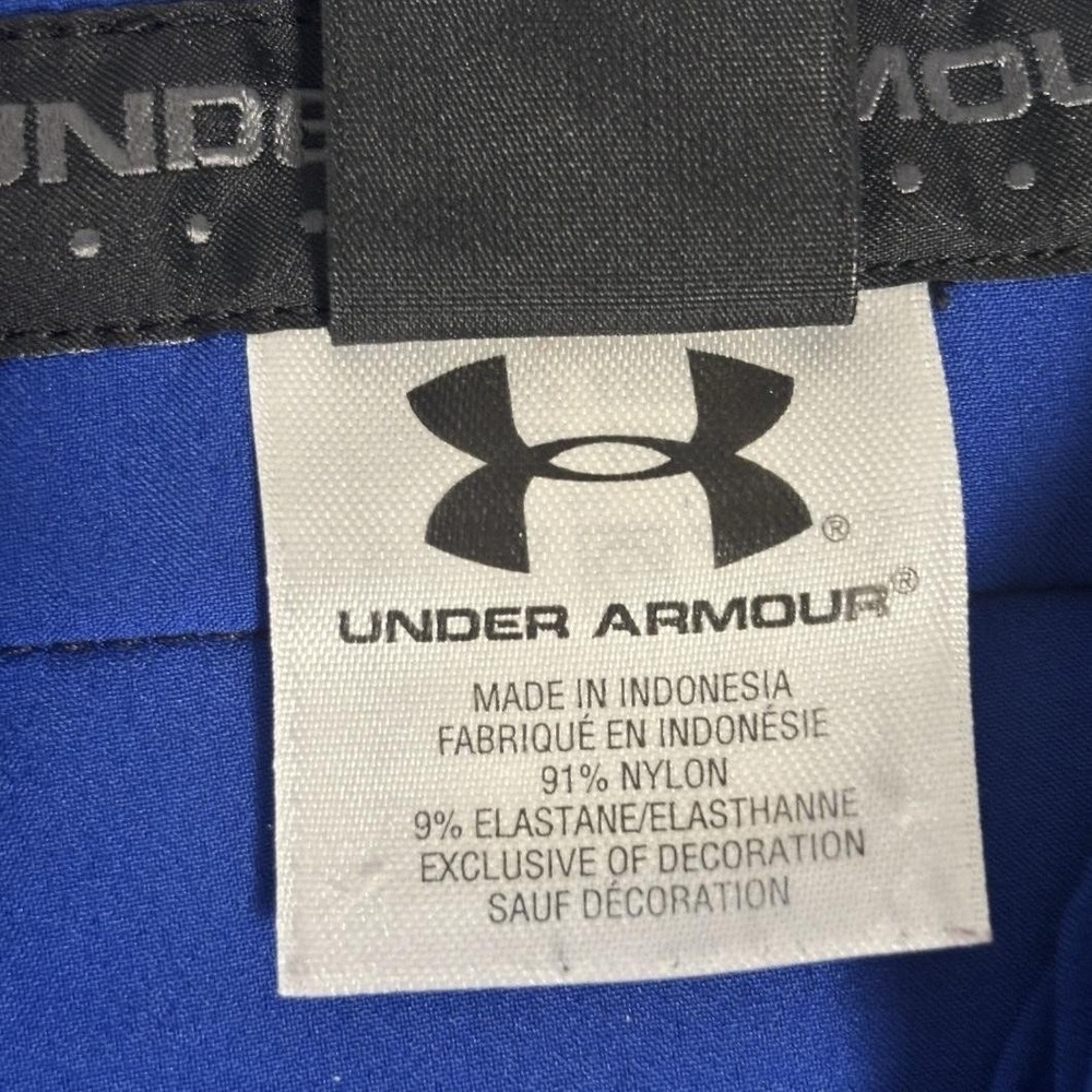 Under Armour Pants Mens 40x31 Black ColdGear Nylon Stretch Golf Outdoor - Picture 5 of 13